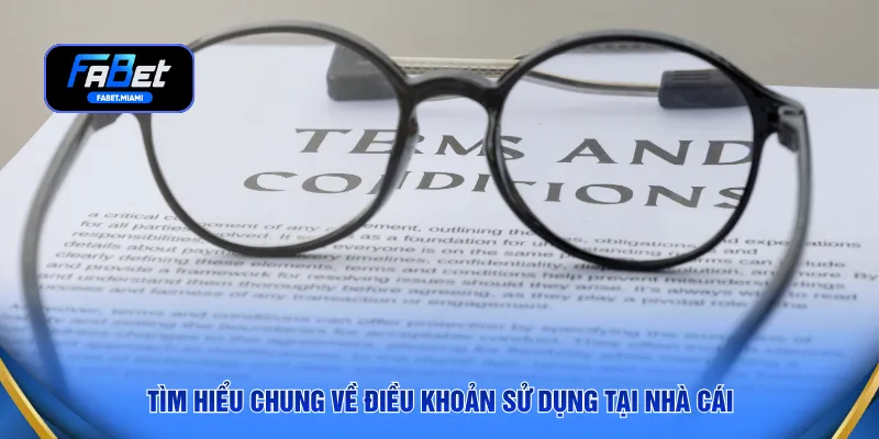 Tìm hiểu chung về điều khoản sử dụng tại nhà cái